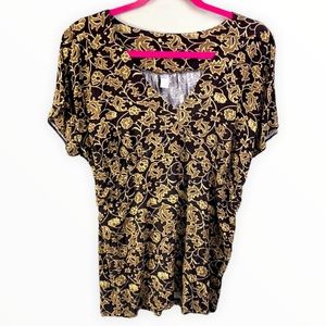 Merona | Floral Blouse